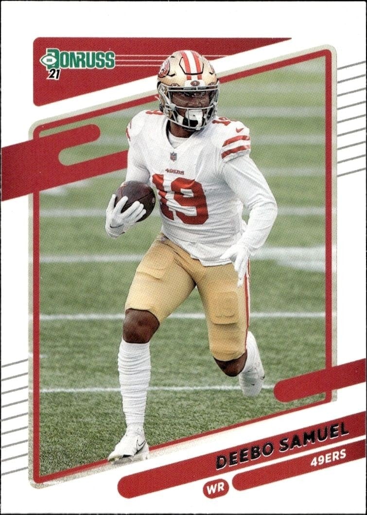 2021 Donruss Deebo Samuel #55 trading card