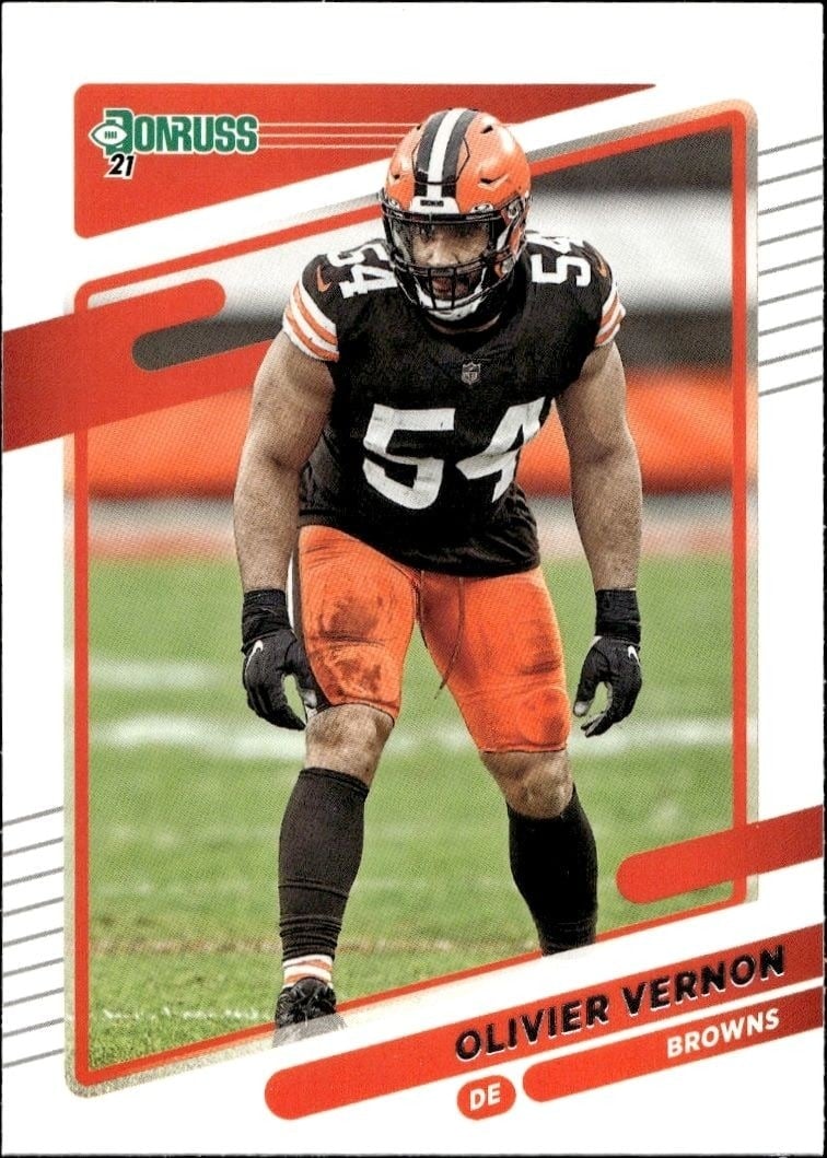 2021 Donruss Olivier Vernon #202 trading card