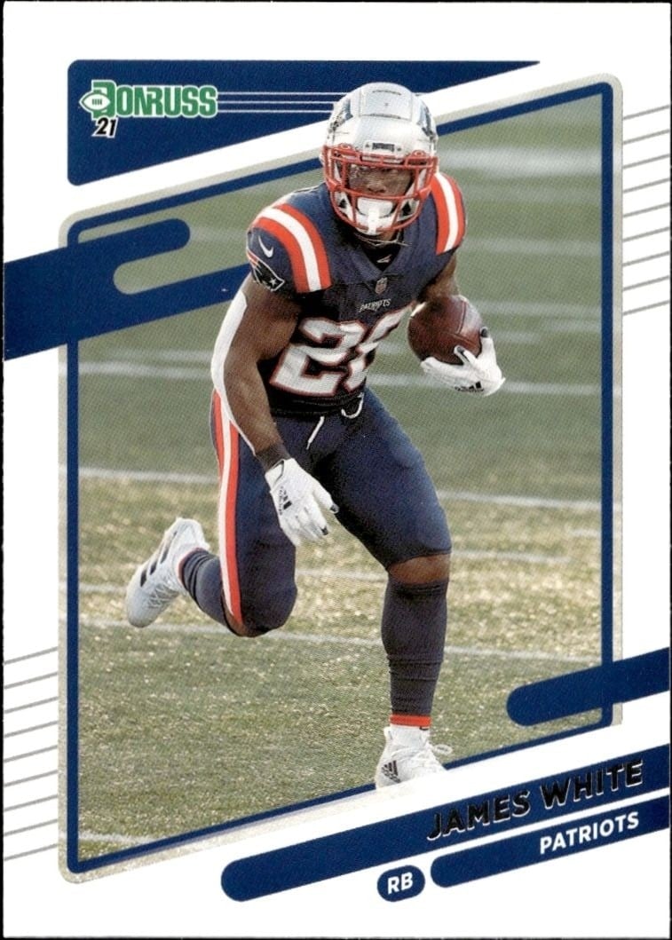 2021 Donruss James White #50 trading card