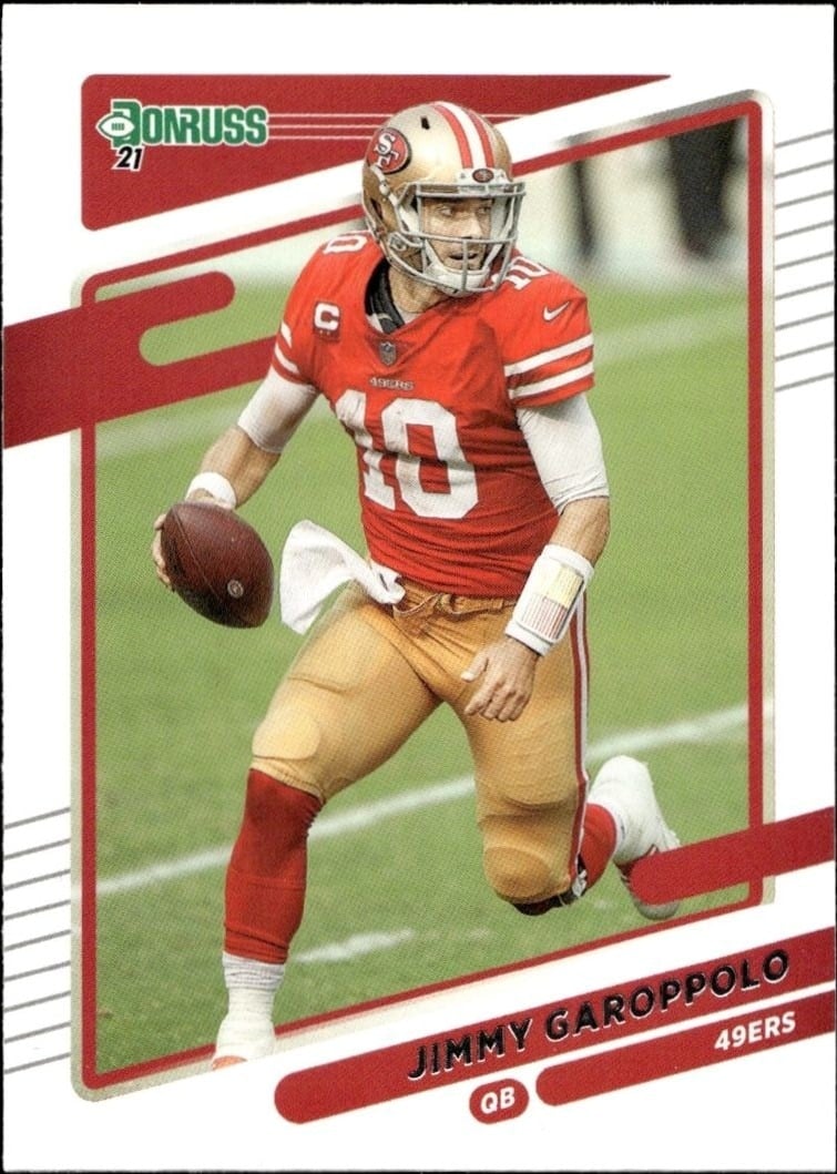 2021 Donruss Jimmy Garoppolo #53 trading card