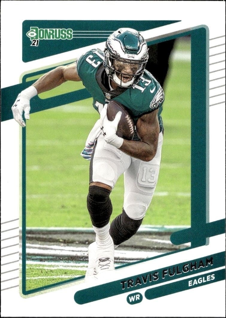2021 Donruss Travis Fulgham #110 trading card