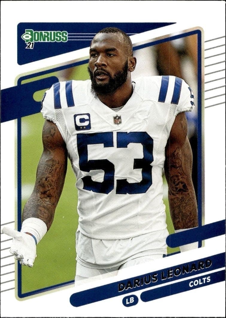 2021 Donruss Darius Leonard #149 trading card