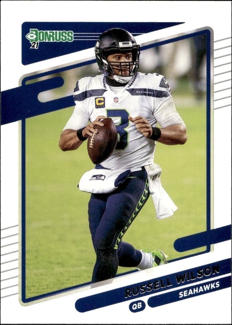 2021 Donruss Russell Wilson #28 trading card