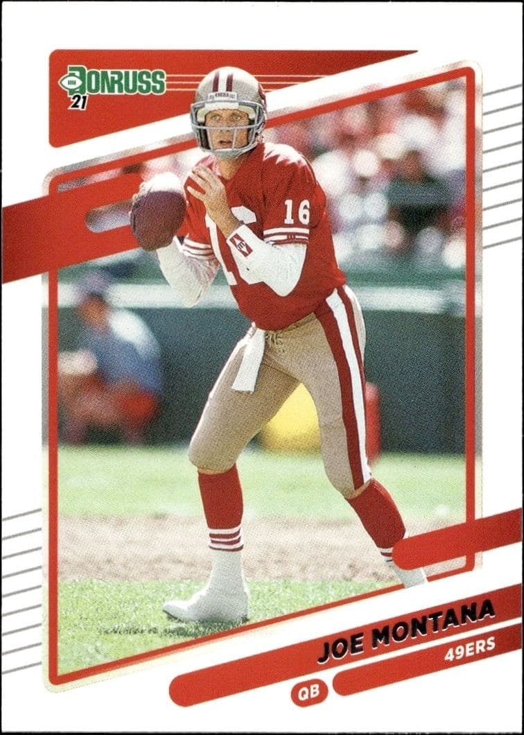 2021 Donruss Joe Montana #57 trading card
