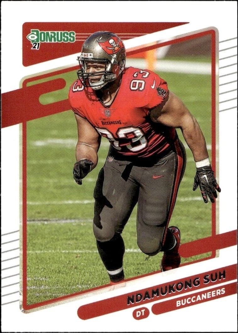 2021 Donruss Ndamukong Suh #107 trading card