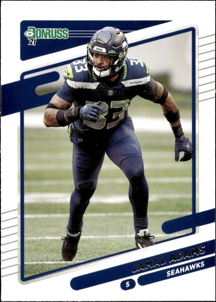 2021 Donruss Jamal Adams #34 trading card