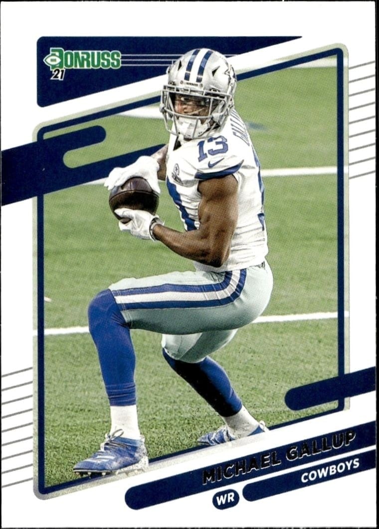 2021 Donruss Michael Gallup #192 trading card