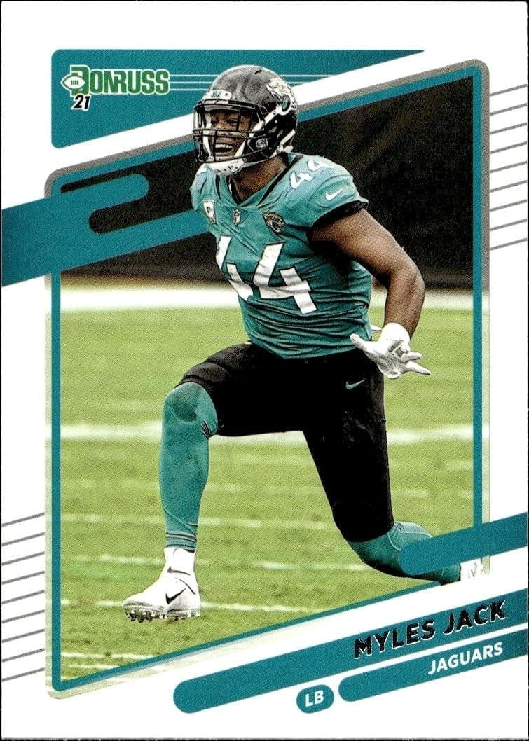 2021 Donruss Myles Jack #138 trading card