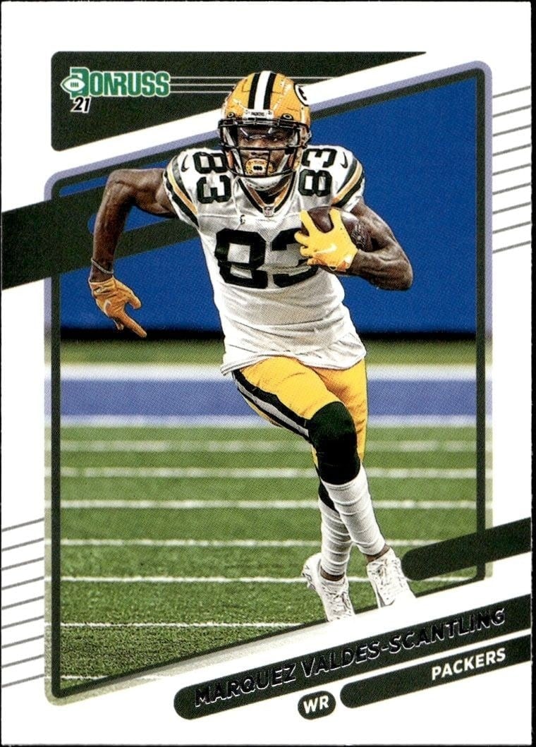 2021 Donruss Marquez Valdes-Scantling #160 trading card