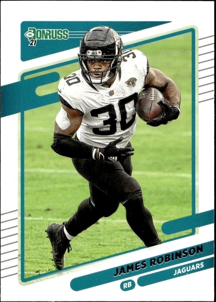 2021 Donruss James Robinson #132 trading card