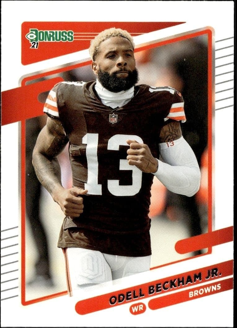 2021 Donruss Odell Beckham Jr. #198 trading card