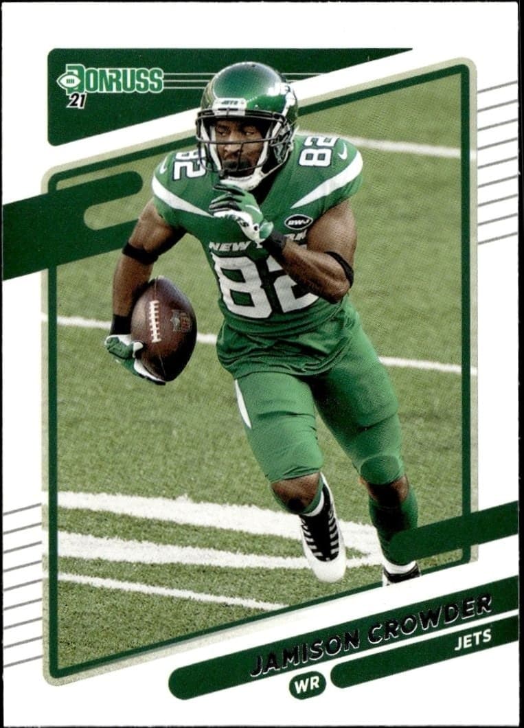 2021 Panini Donruss Jamison Crowder #40 trading card