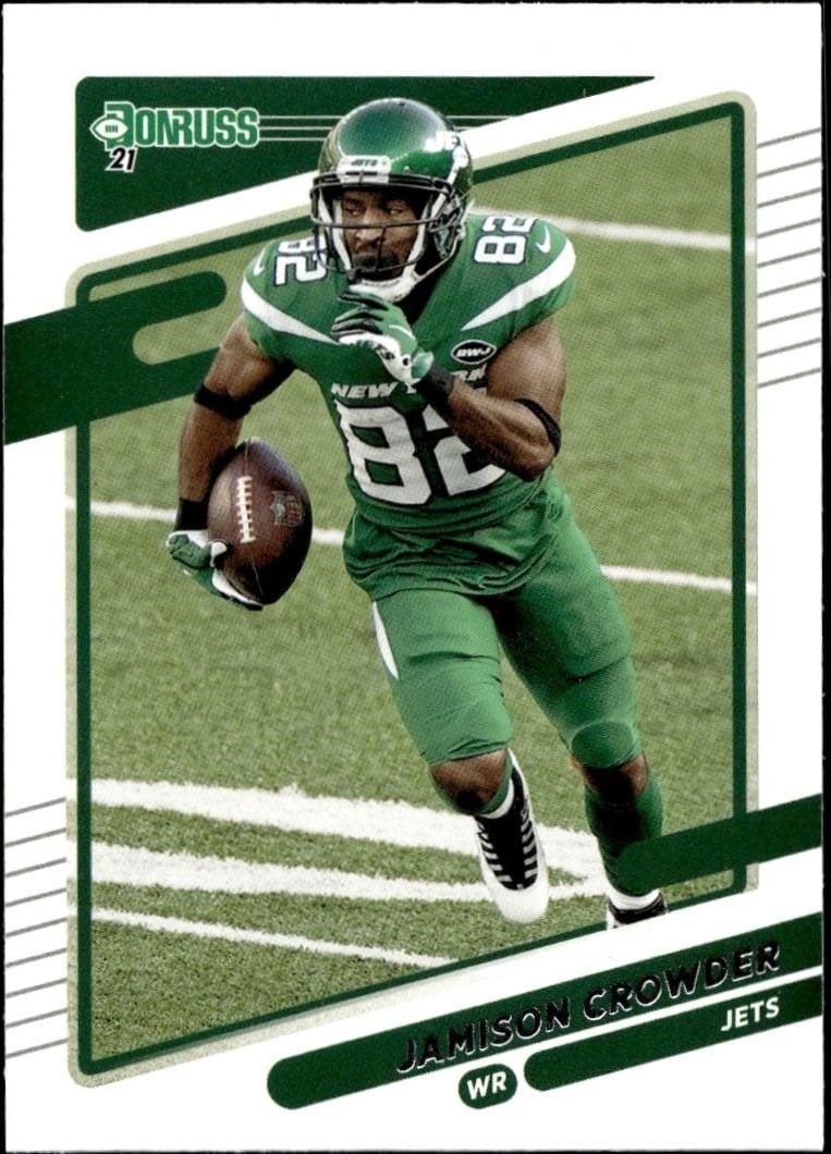 2021 Donruss Jamison Crowder #40 trading card