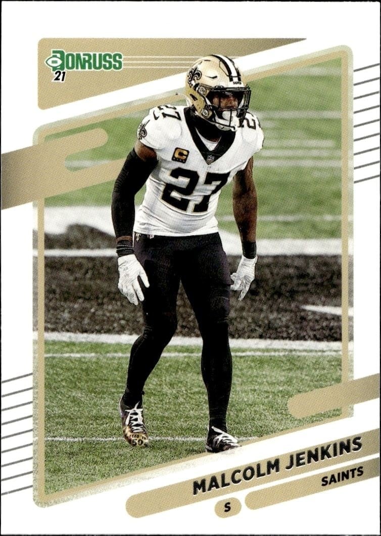 2021 Donruss Malcolm Jenkins #98 trading card