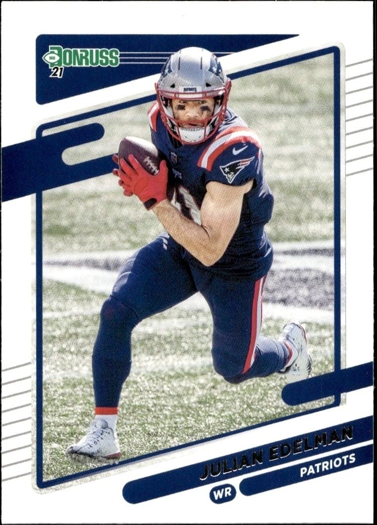 2021 Donruss Julian Edelman #45 trading card