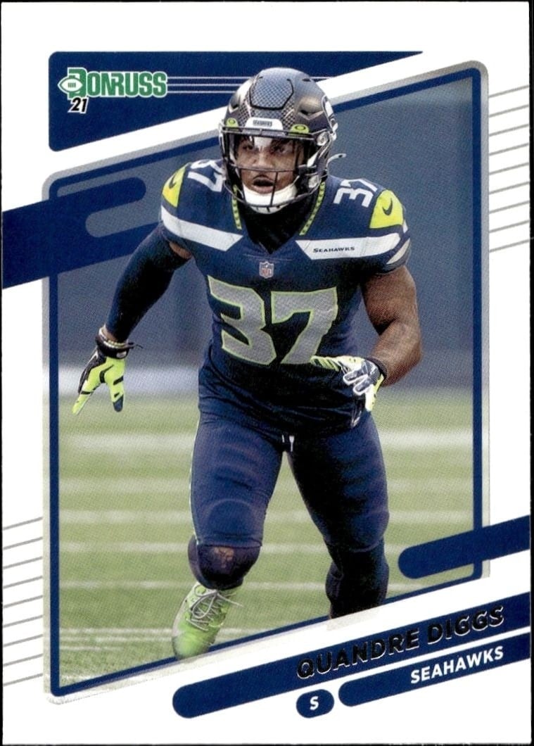 2021 Donruss Quandre Diggs #33 trading card
