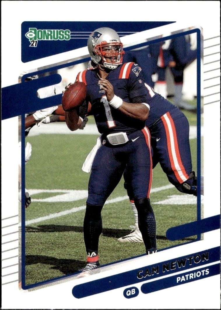 2021 Donruss Cam Newton #46 trading card