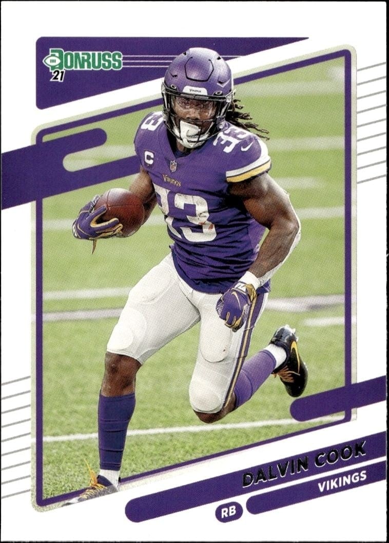 2021 Donruss Dalvin Cook #125 trading card