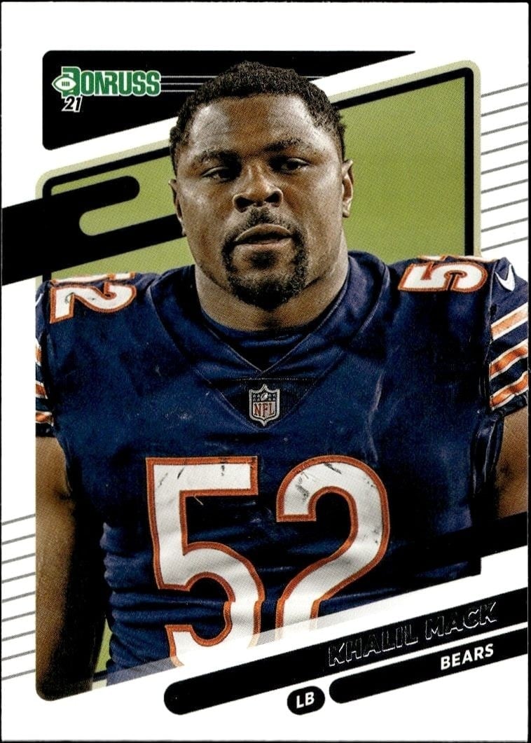 2021 Donruss Khalil Mack #203 trading card