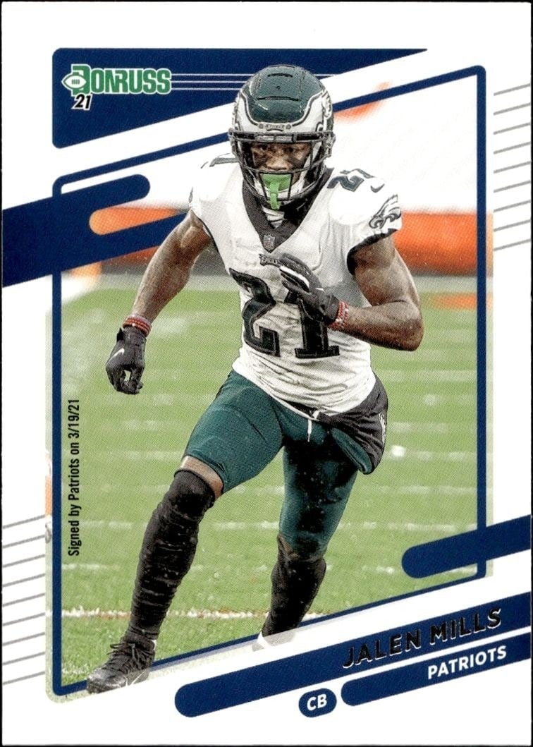 2021 Donruss Jalen Mills #113 trading card