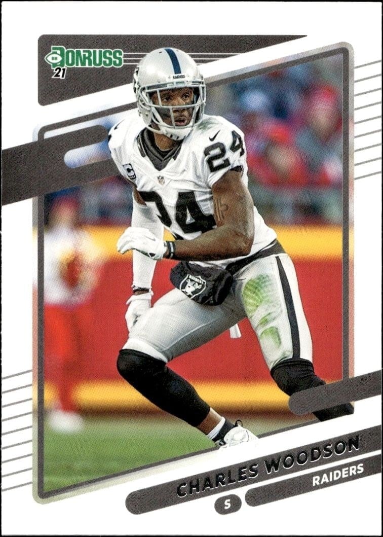 2021 Donruss Charles Woodson #91 trading card