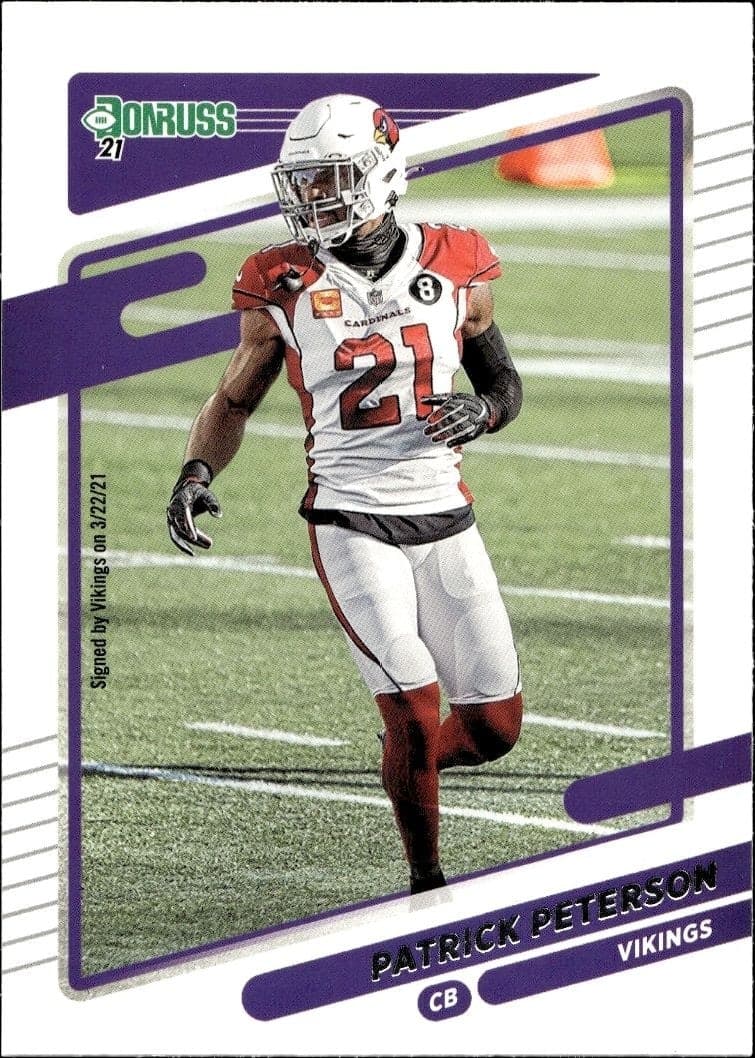 2021 Donruss Patrick Peterson #248 trading card