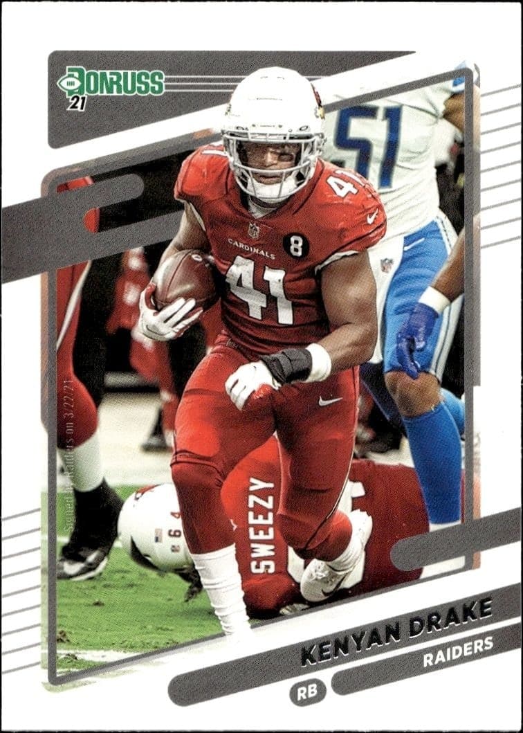 2021 Donruss Kenyan Drake #249 trading card