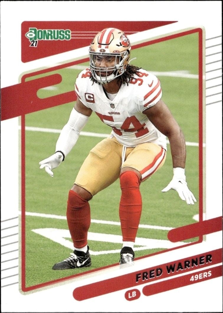 2021 Donruss Fred Warner #59 trading card