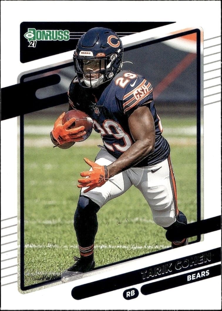 2021 Donruss Tarik Cohen #204 trading card