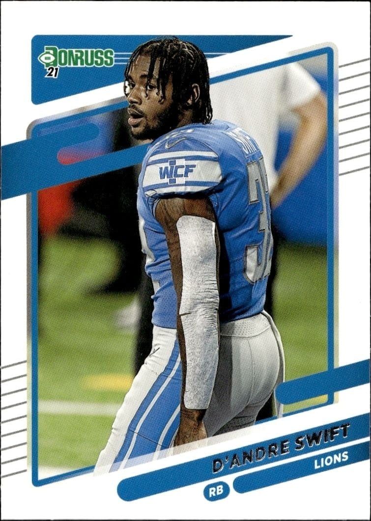 D'Andre Swift 2021 Donruss #171 Football Trading Card - Front 2021 Donruss D'Andre Swift #171 football trading card front