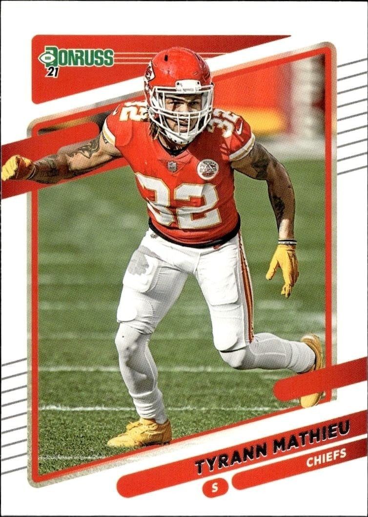 Tyrann Mathieu 2021 Donruss #119 Football Trading Card - Front 2021 Donruss Tyrann Mathieu #119 football trading card front