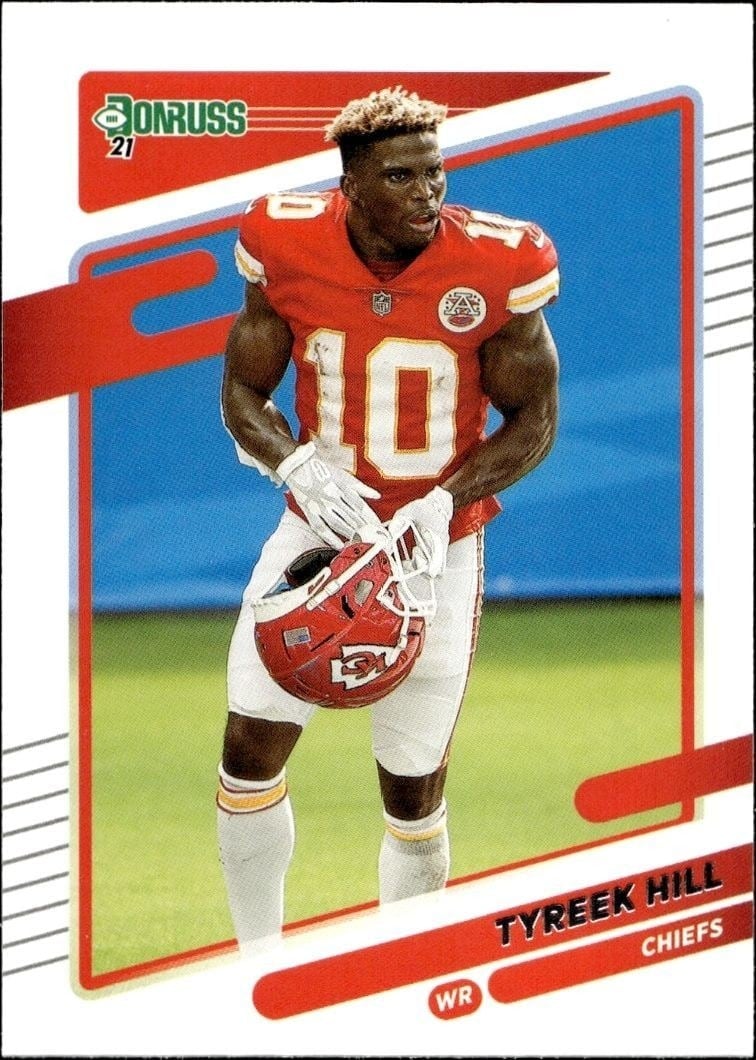 2021 Donruss Tyreek Hill #117 trading card