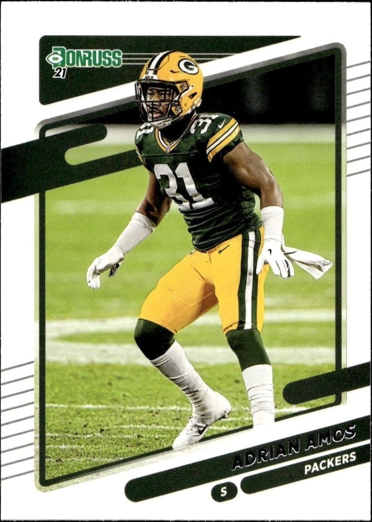 2021 Donruss Adrian Amos #162 trading card