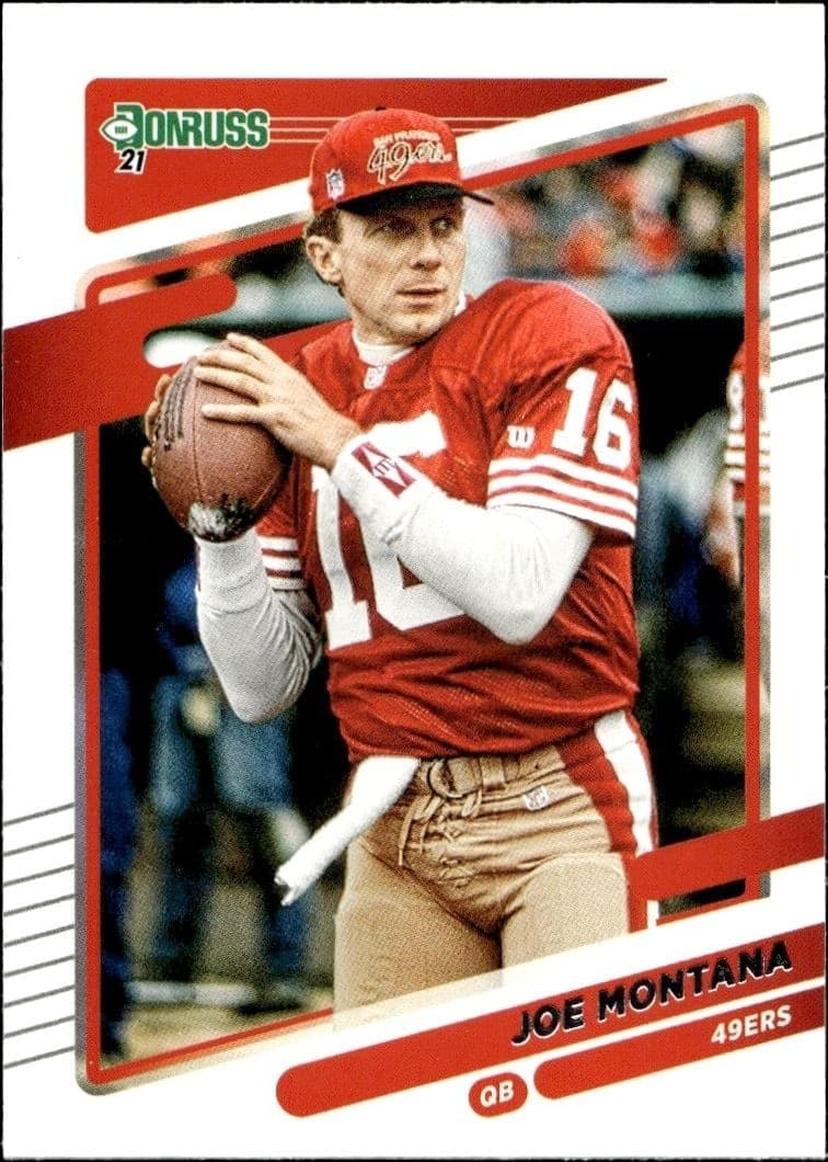 2021 Donruss Joe Montana #57 trading card