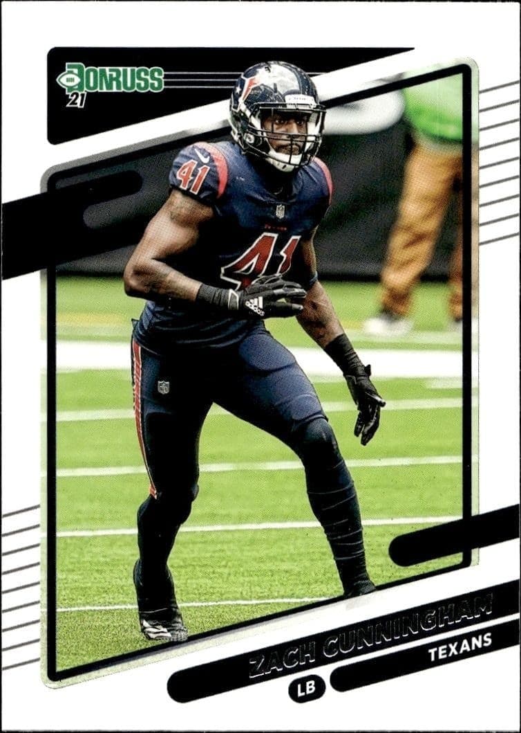 2021 Donruss Zach Cunningham #168 trading card