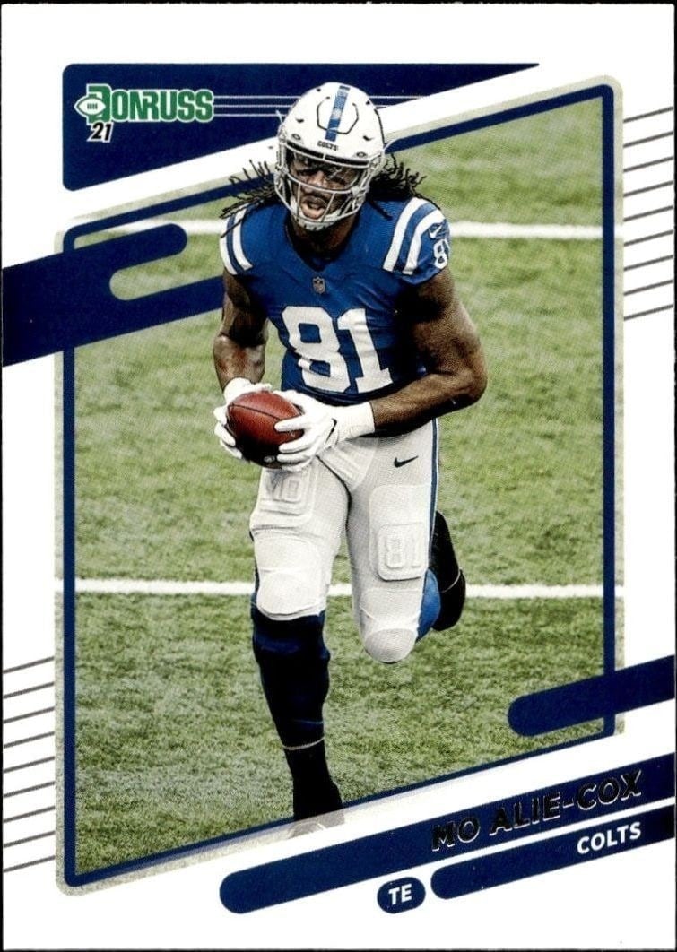 2021 Donruss Mo Alie-Cox #153 trading card