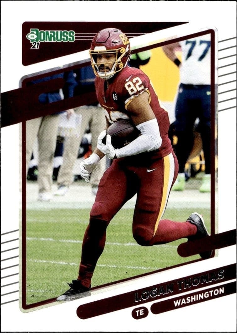 2021 Donruss Logan Thomas #8 trading card