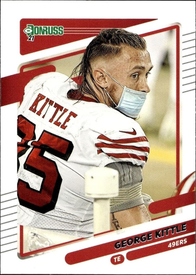 2021 Donruss George Kittle #54 trading card