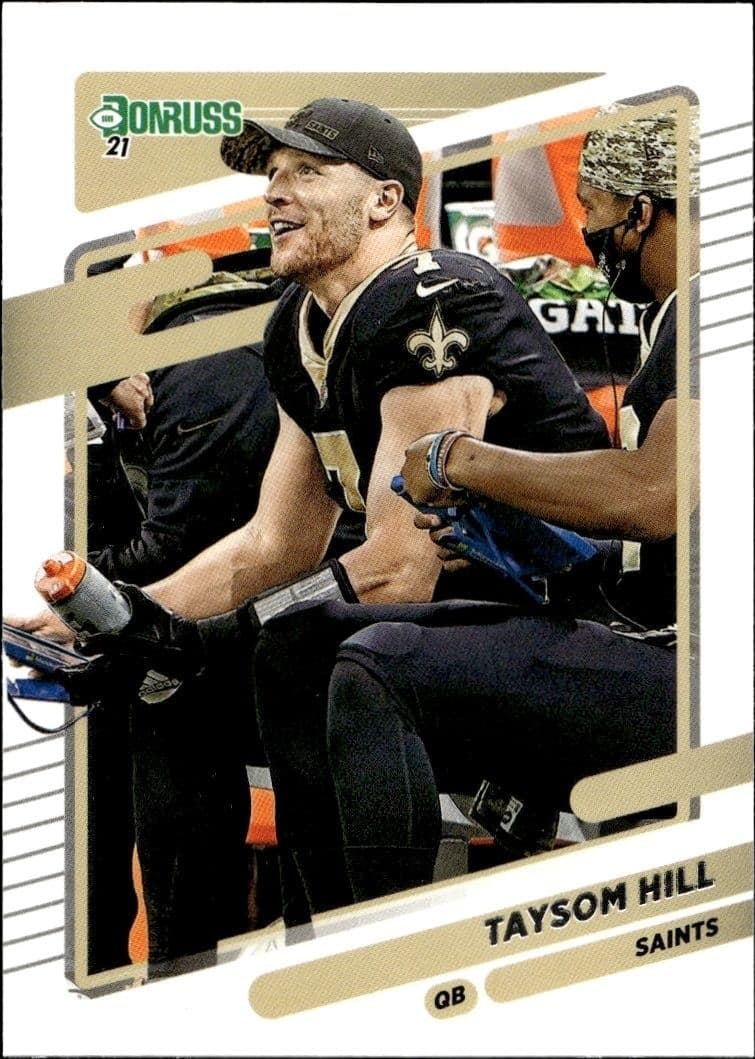 2021 Donruss Taysom Hill #95 trading card