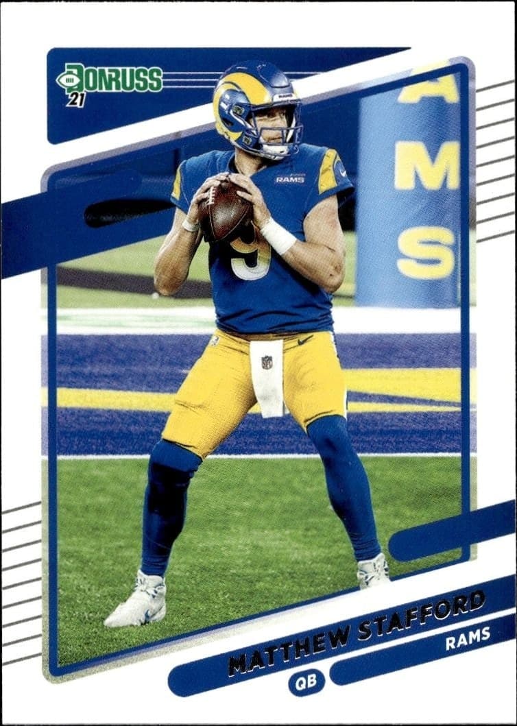 2021 Donruss Matthew Stafford #139 trading card