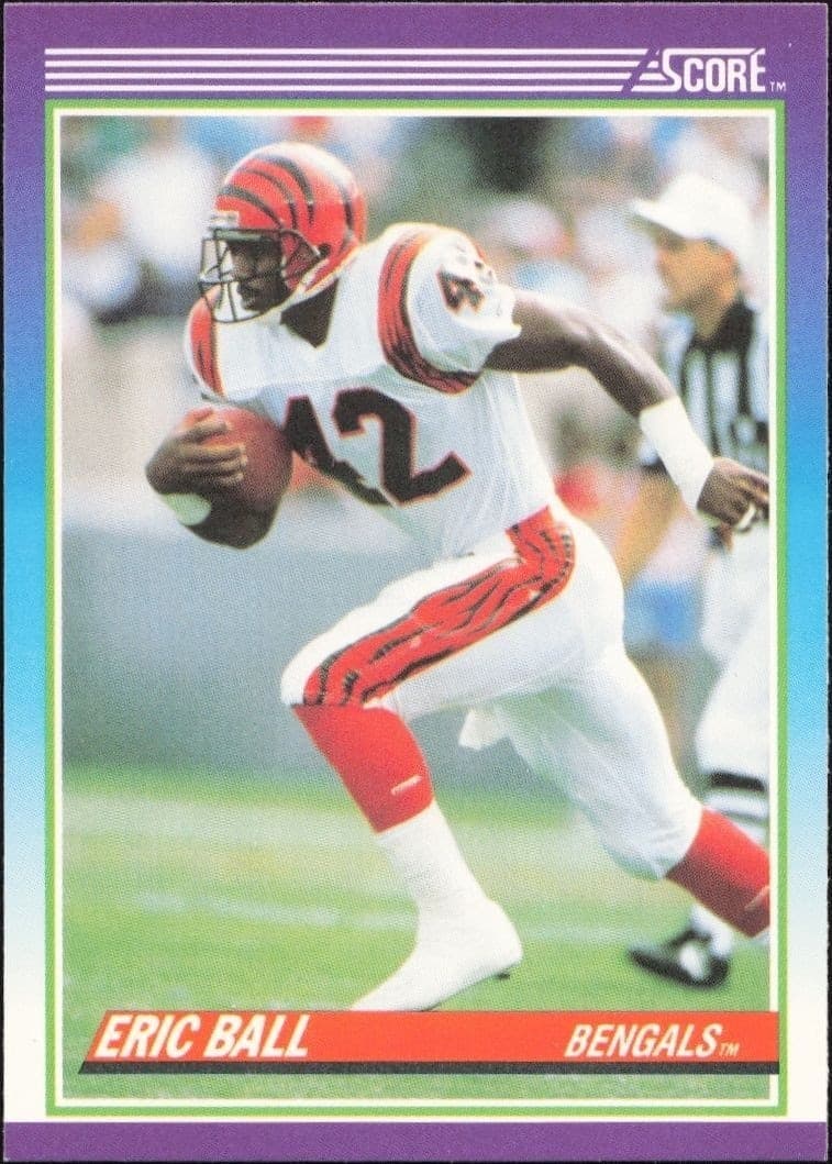 1990 Score Eric Ball #124 trading card