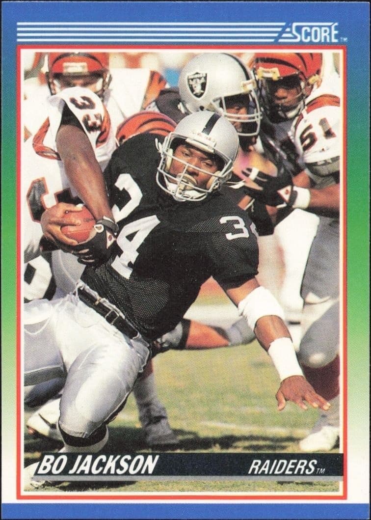 1990 Score Bo Jackson #10 trading card
