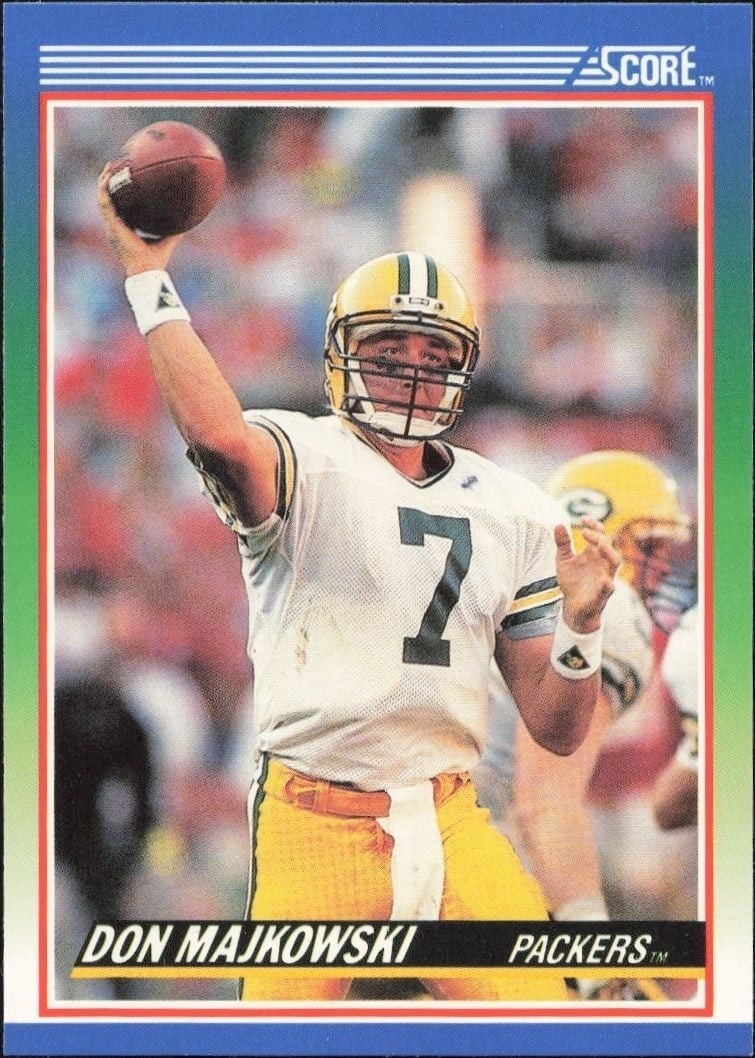 1990 Score Don Majkowski #15 trading card