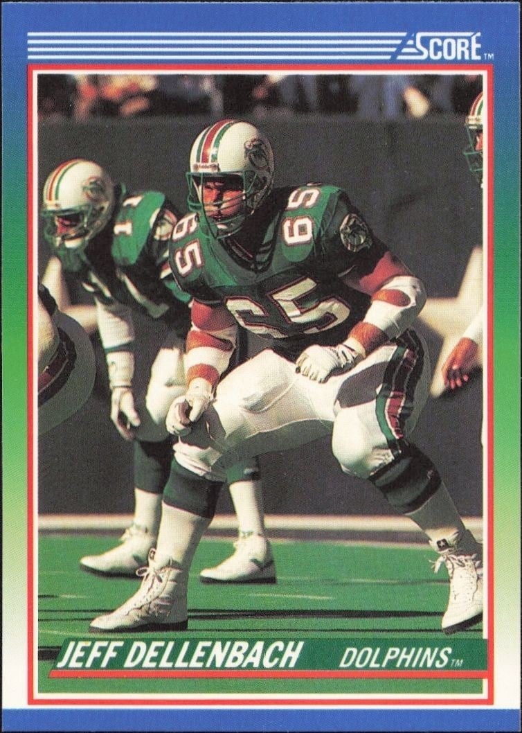 1990 Score Jeff Dellenbach #31 trading card