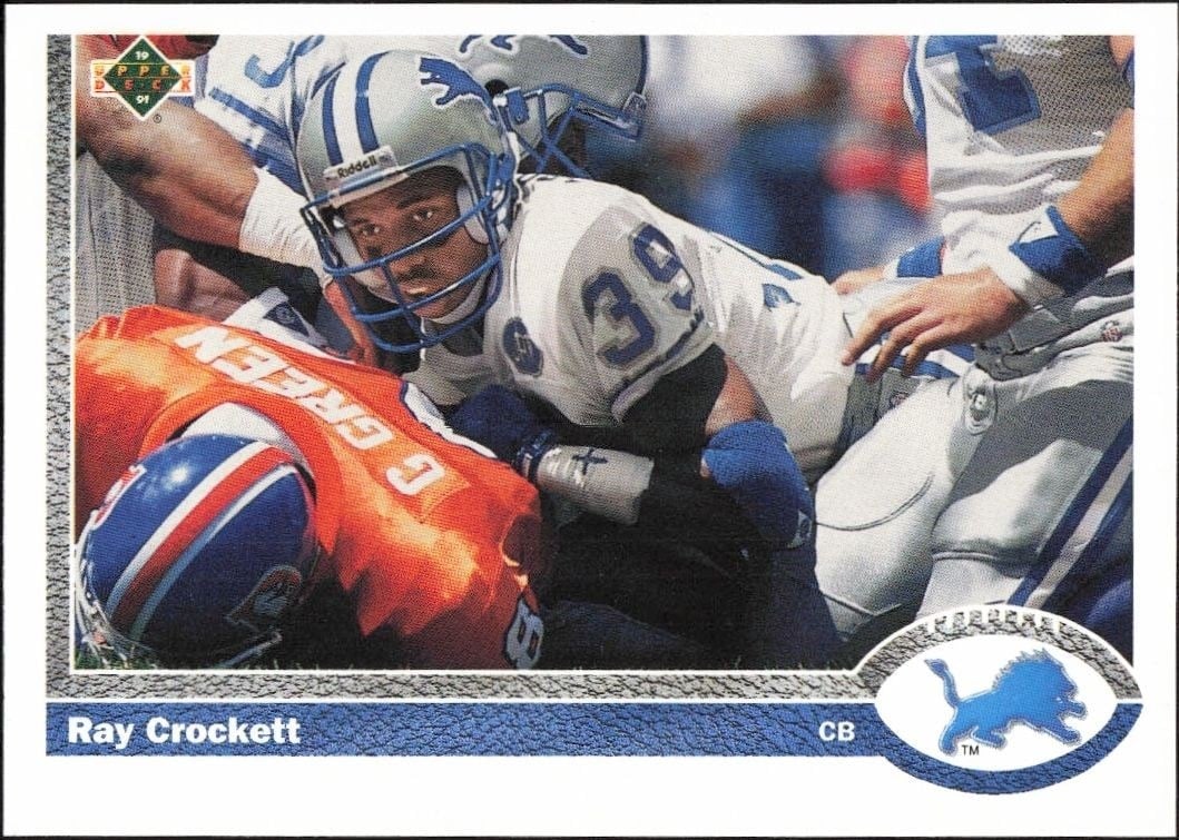 1991 Upper-Deck Ray Crockett #685 trading card