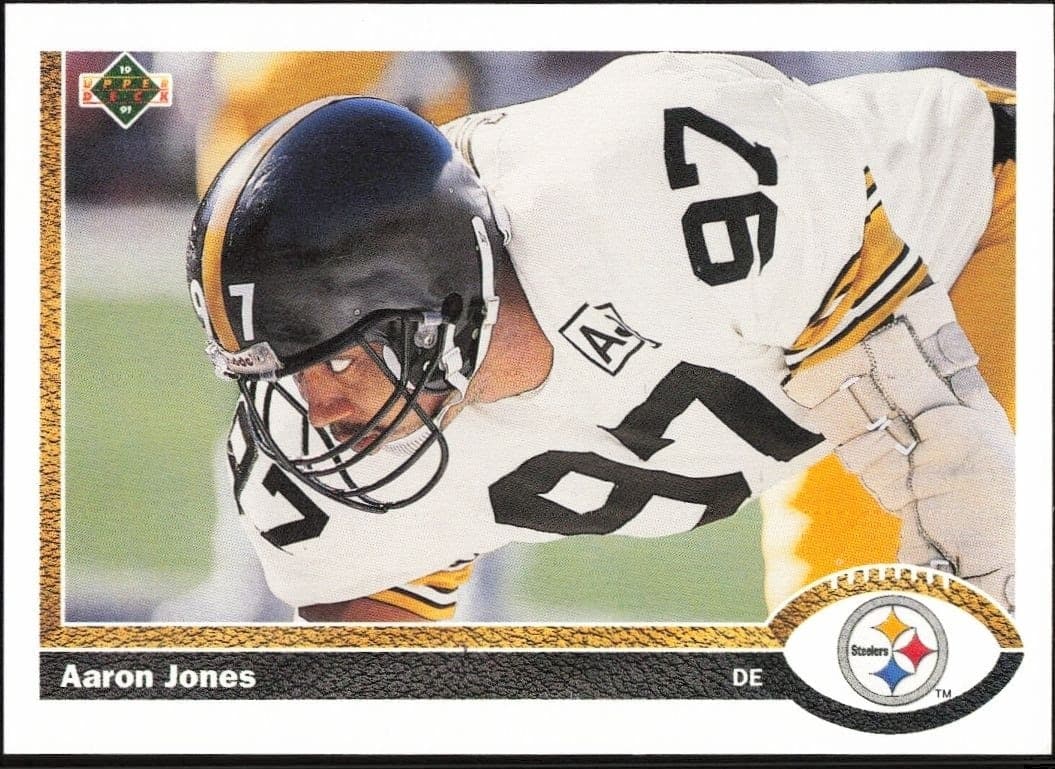 1991 Upper-Deck Aaron Jones #693 trading card