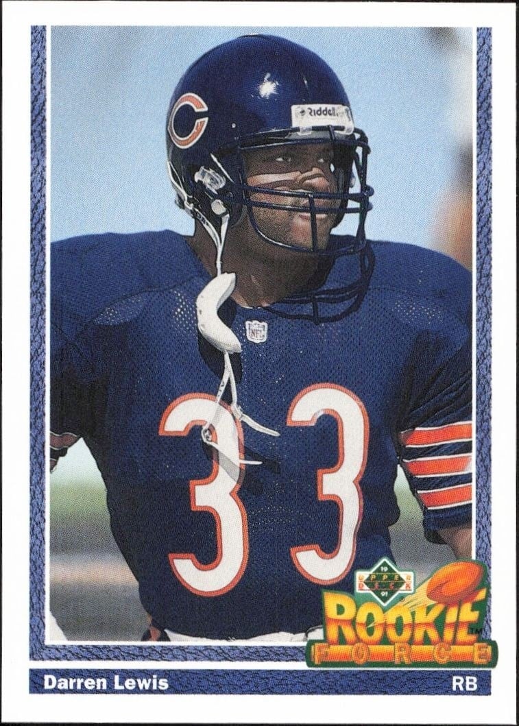 1991 Upper-Deck Darren Lewis #650 trading card