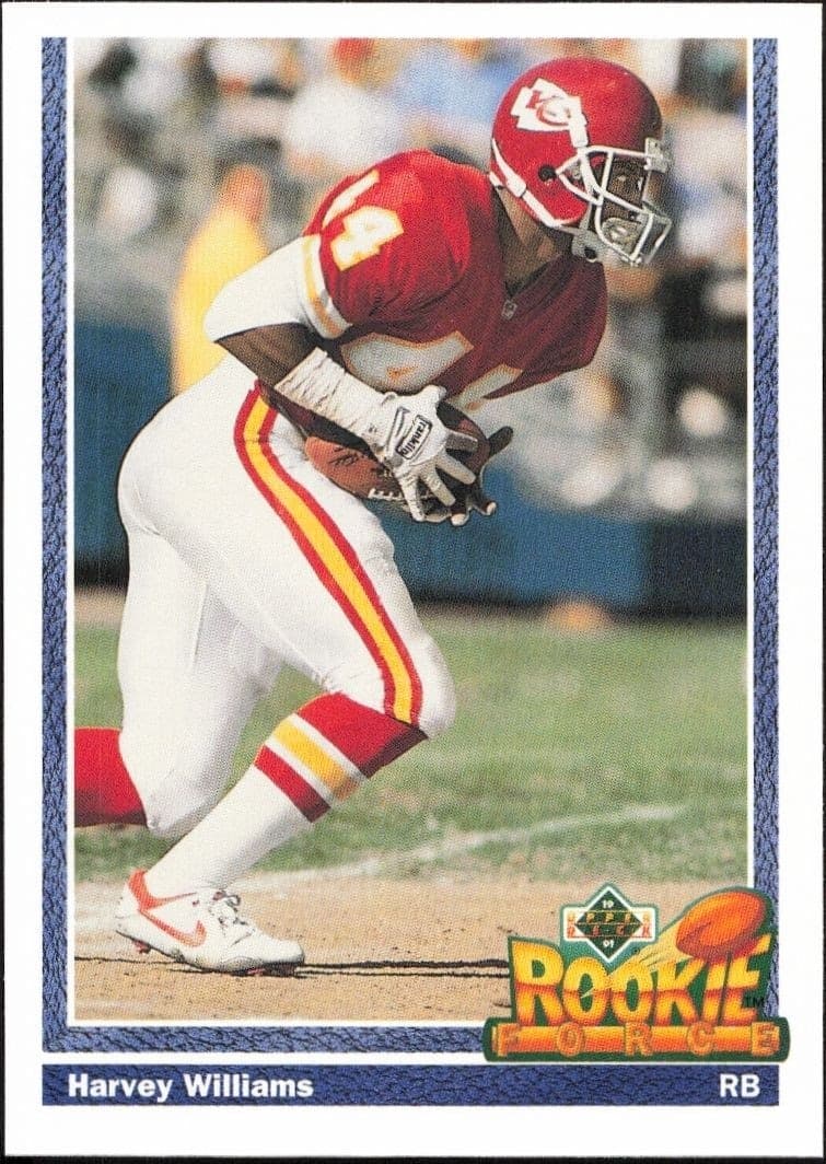 1991 Upper-Deck Harvey Williams #625 trading card