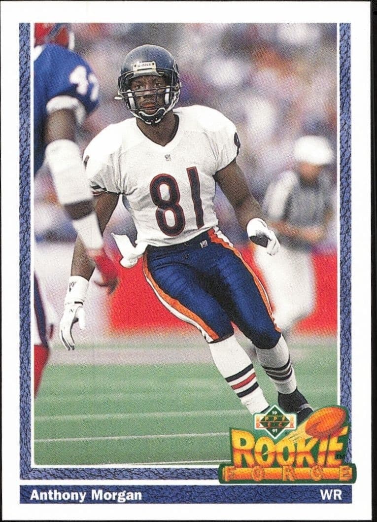 1991 Upper-Deck Anthony Morgan #637 trading card