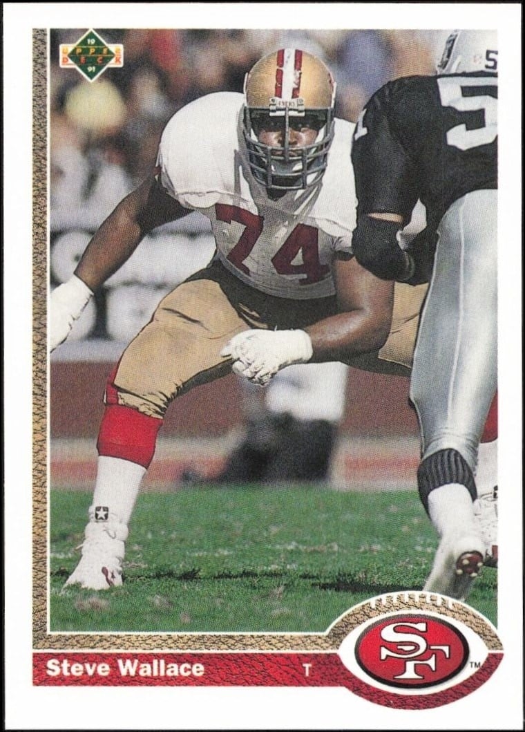 1991 Upper-Deck Steve Wallace #677 trading card
